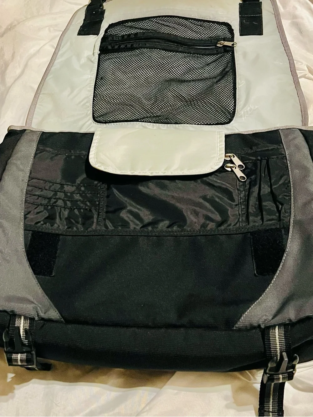Titleist Black and Gray Messenger Bag with Orange Logo